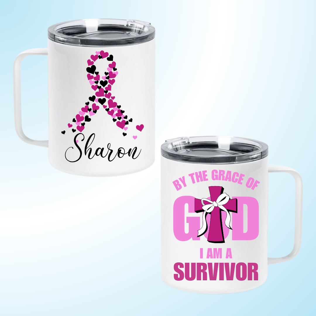 Insulated Mug (Breast Cancer Awareness)
