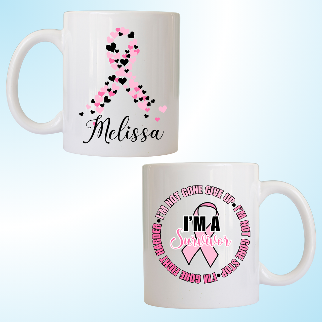 Ceramic Mug (Breast Cancer Awareness)