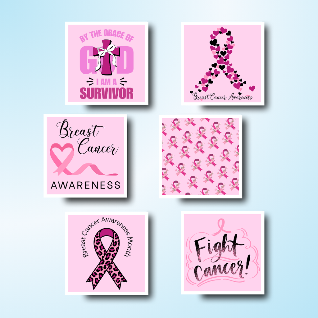 Breast Cancer Awareness Magnets