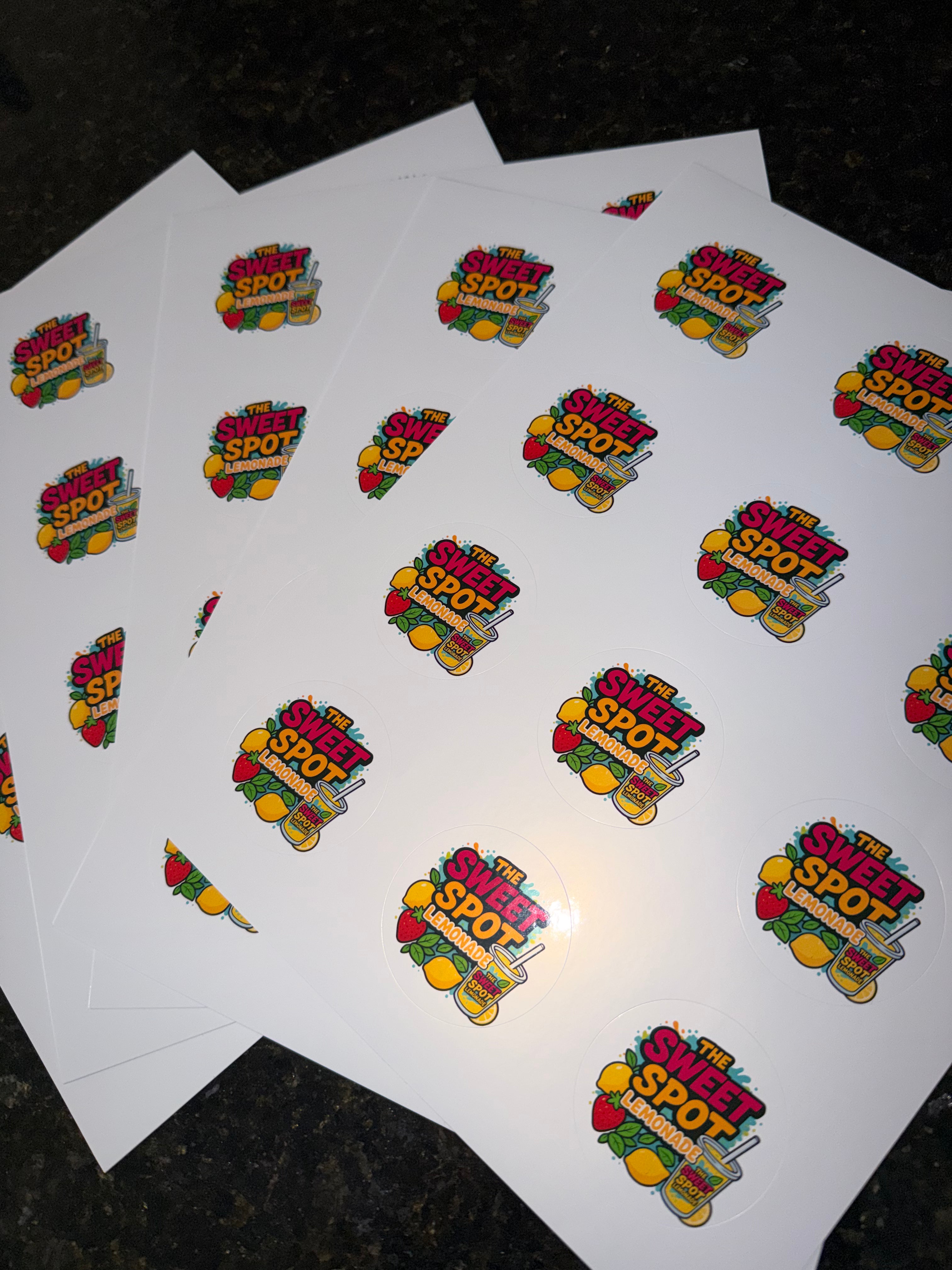2" Waterproof Stickers