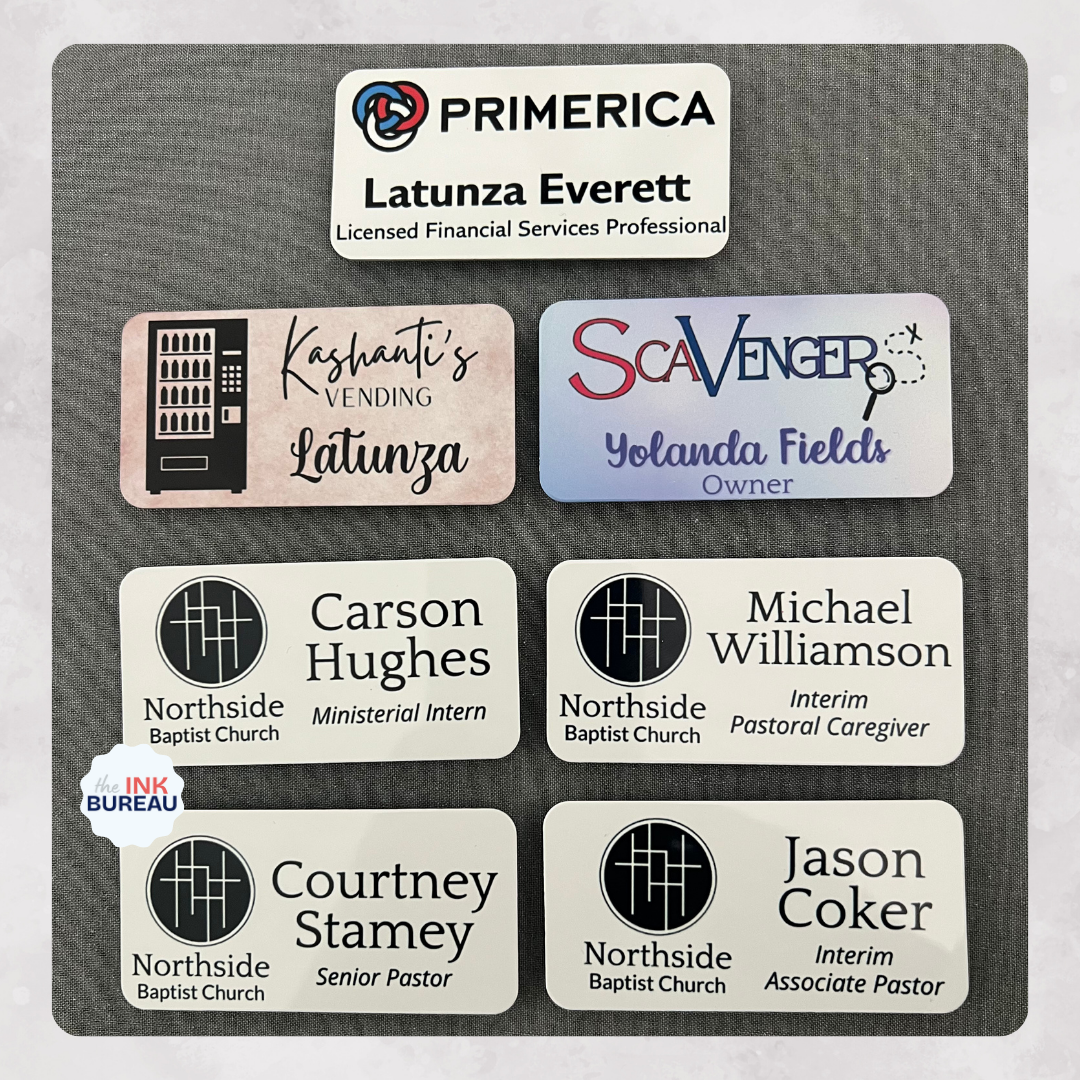 Magnetic Name Tag